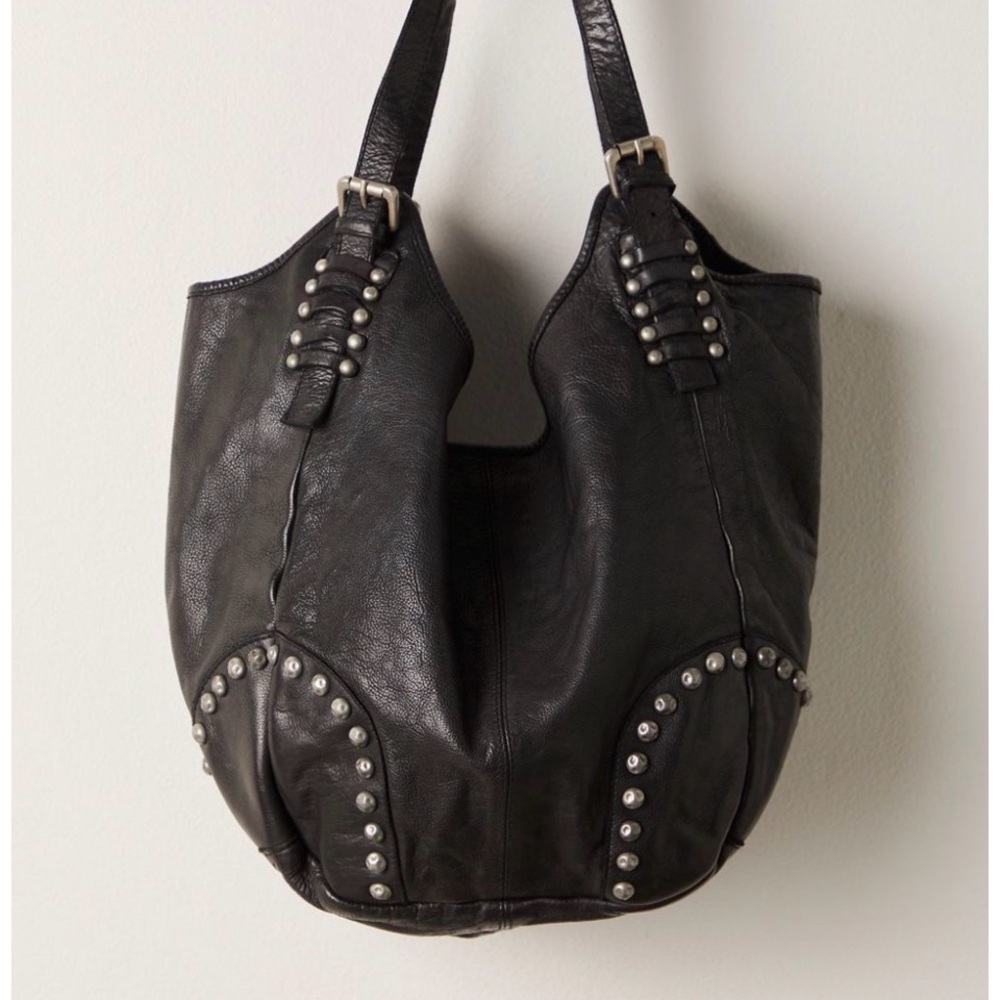 Free People Bushwick leather tote EUC - Picture 2 of 8